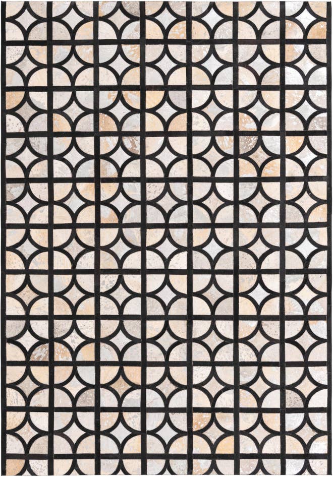 Detail image of 5' 3 x 7' 6 Cowhide Rug