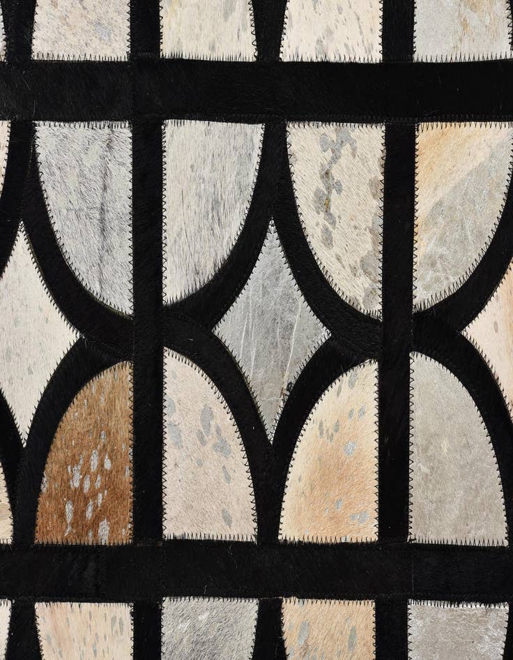 Detail image of 5' 3 x 7' 7 Cowhide Rug