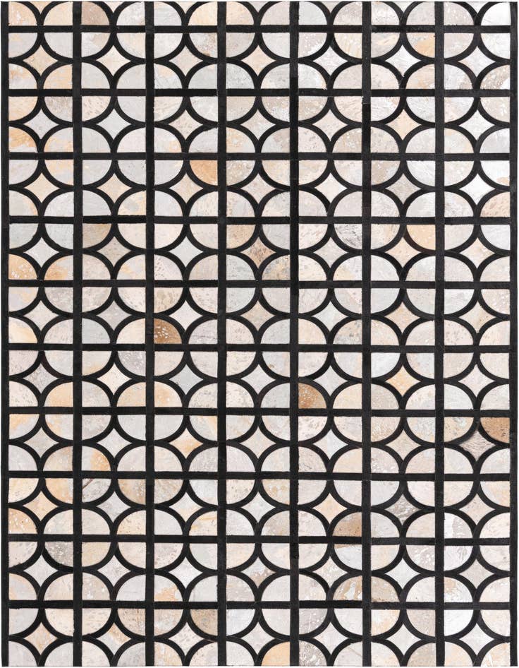 Detail image of 5' 3 x 7' 7 Cowhide Rug