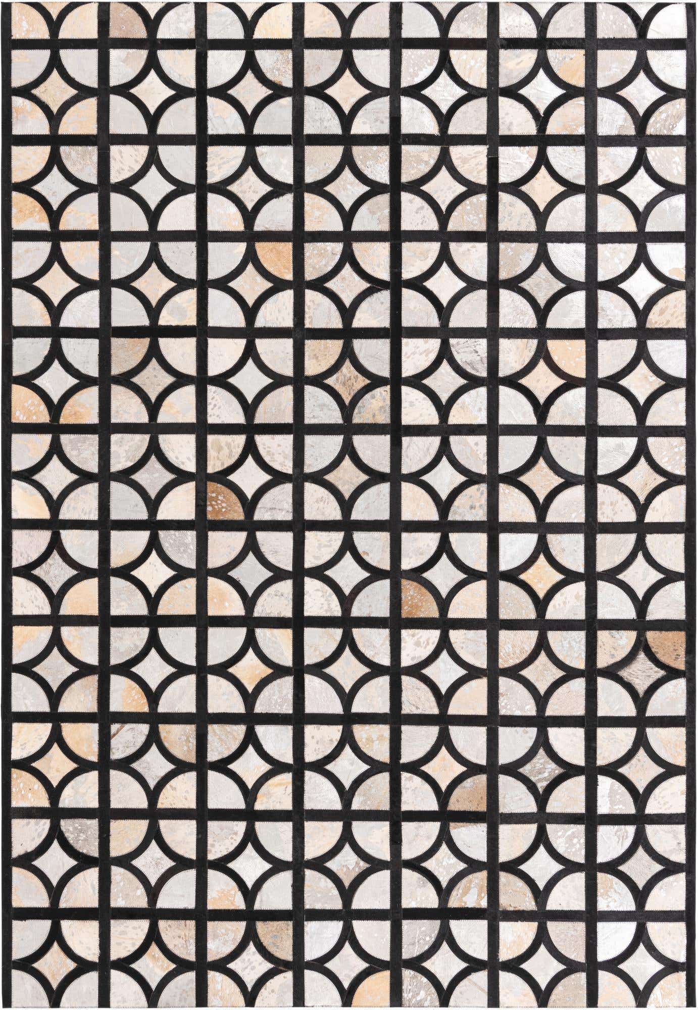 5' 3 x 7' 7 Cowhide Rug
