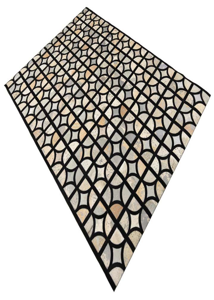 5' 3 x 7' 7 Cowhide Rug