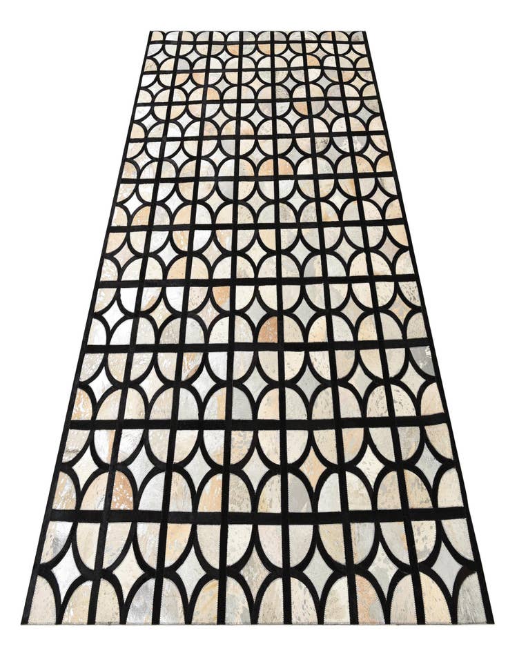 Detail image of 5' 3 x 7' 7 Cowhide Rug