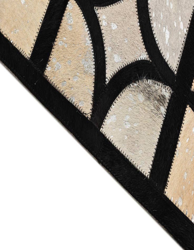 Detail image of 5' 3 x 7' 7 Cowhide Rug