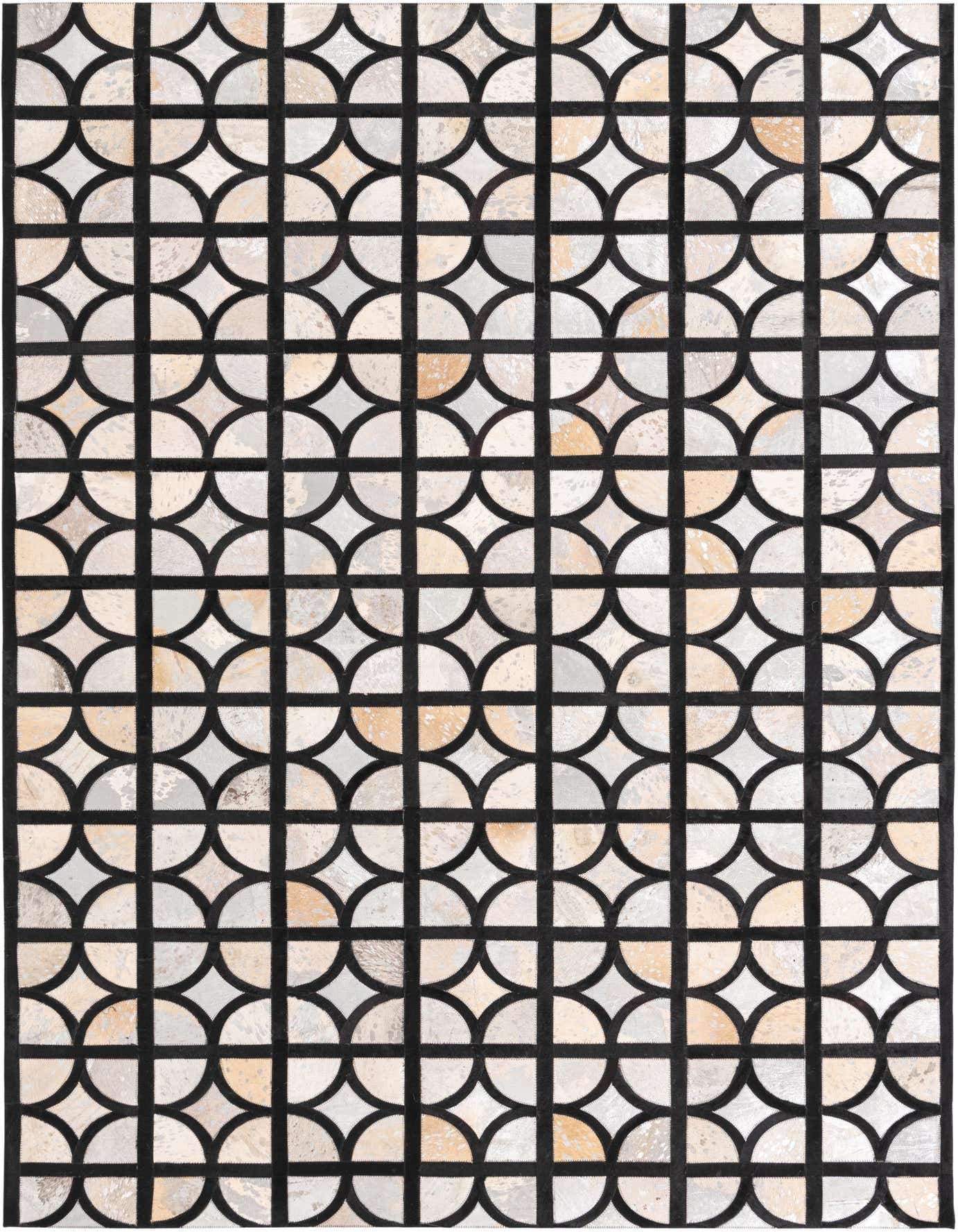 5' 3 x 7' 7 Cowhide Rug