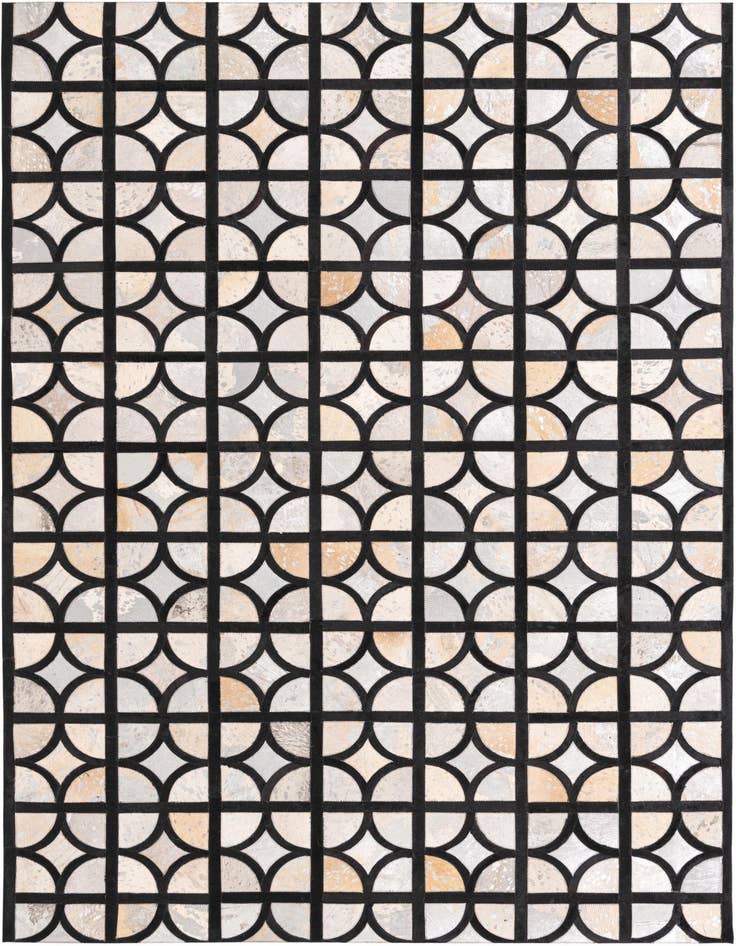 Detail image of 5' 3 x 7' 7 Cowhide Rug