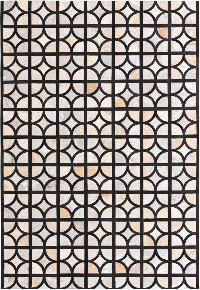 5' 3 x 7' 7 Cowhide Rug