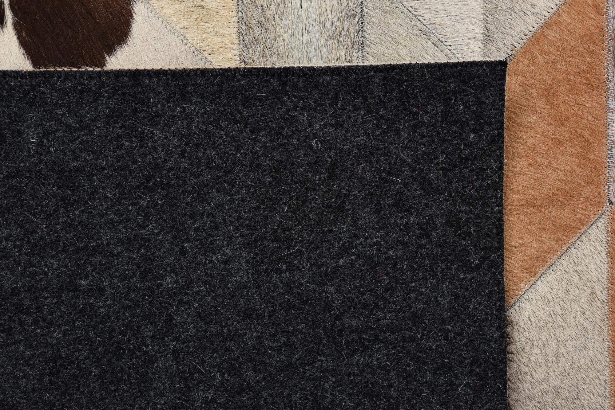 4' 8 x 6' 5 Cowhide Rug