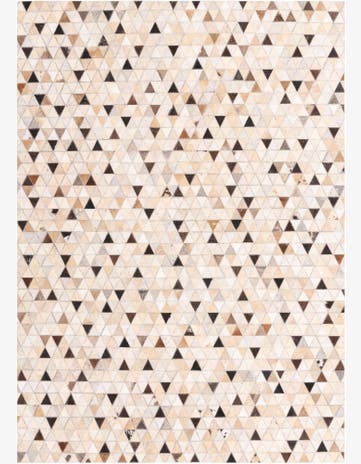 4' 8 x 6' 7 Cowhide Rug