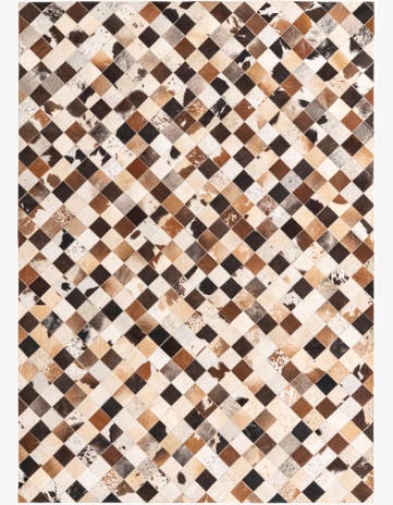 5' 5 x 7' 6 Cowhide Rug