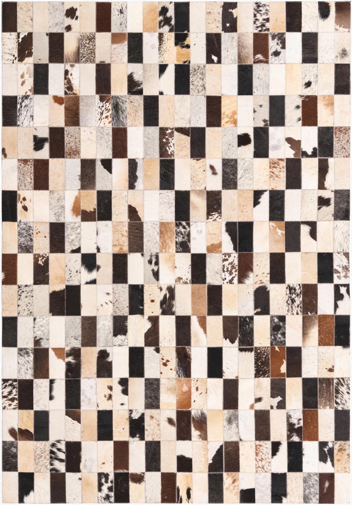5' 2 x 7' 6 Cowhide Rug