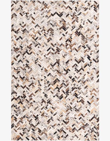 5' x 7' 10 Cowhide Rug