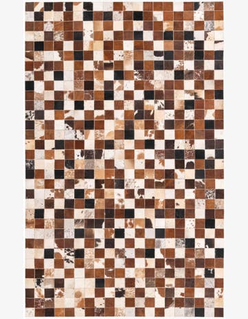5' 2 x 8' Cowhide Rug