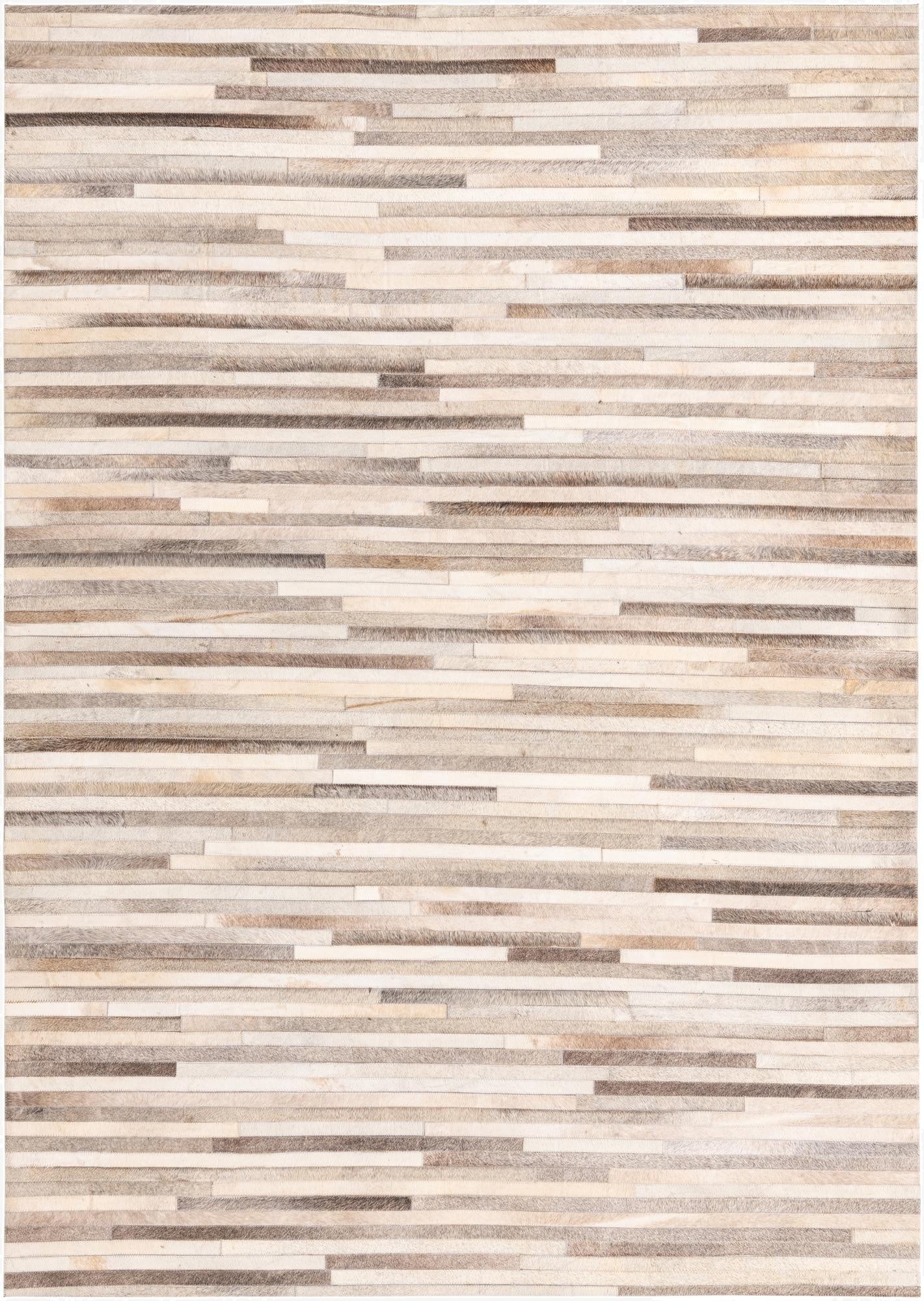 5' 4 x 7' 5 Cowhide Rug