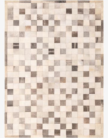 5' 8 x 7' 10 Cowhide Rug