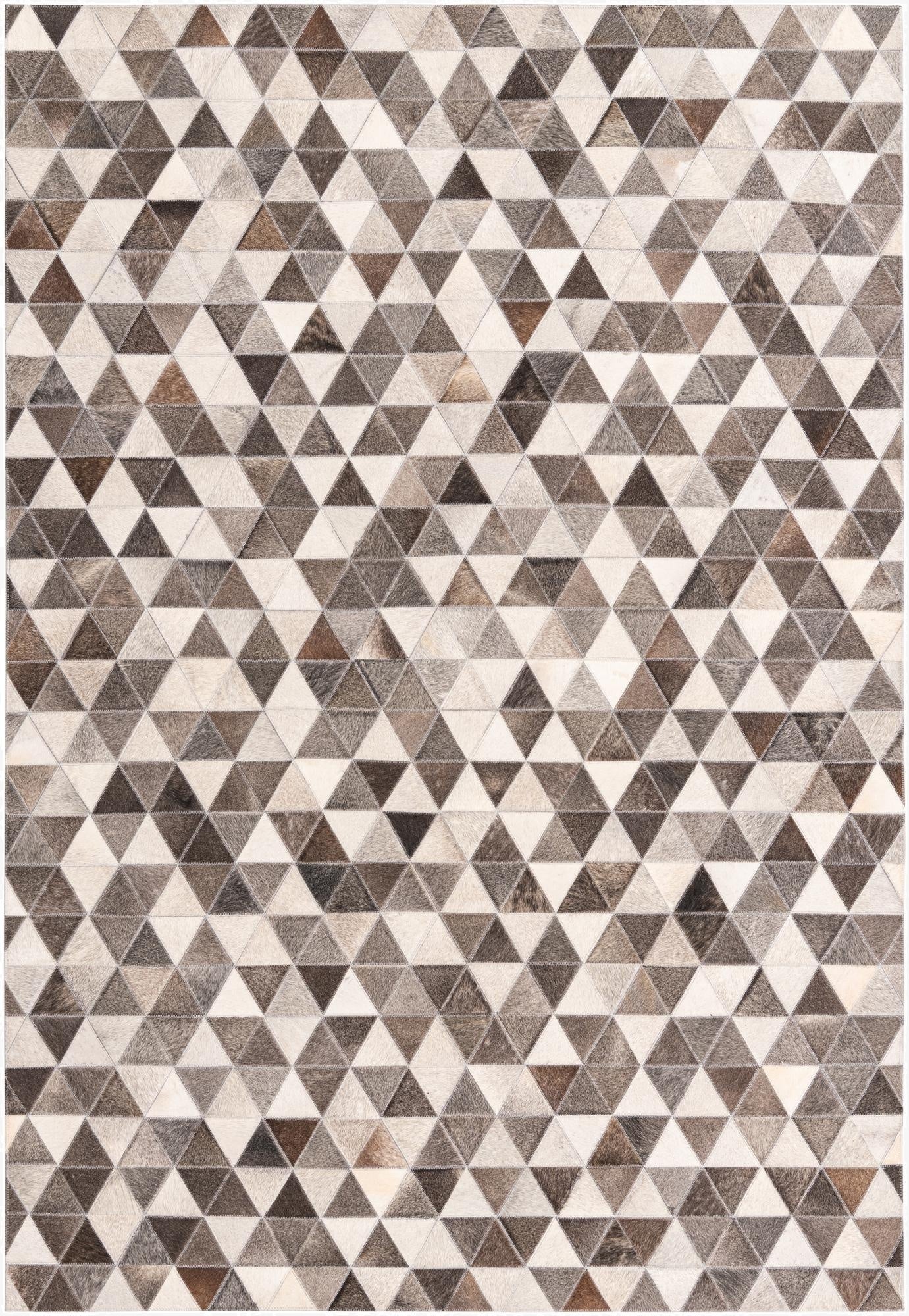 5' 1 x 7' 5 Cowhide Rug