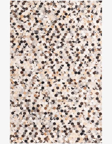 5' 1 x 8' Cowhide Rug