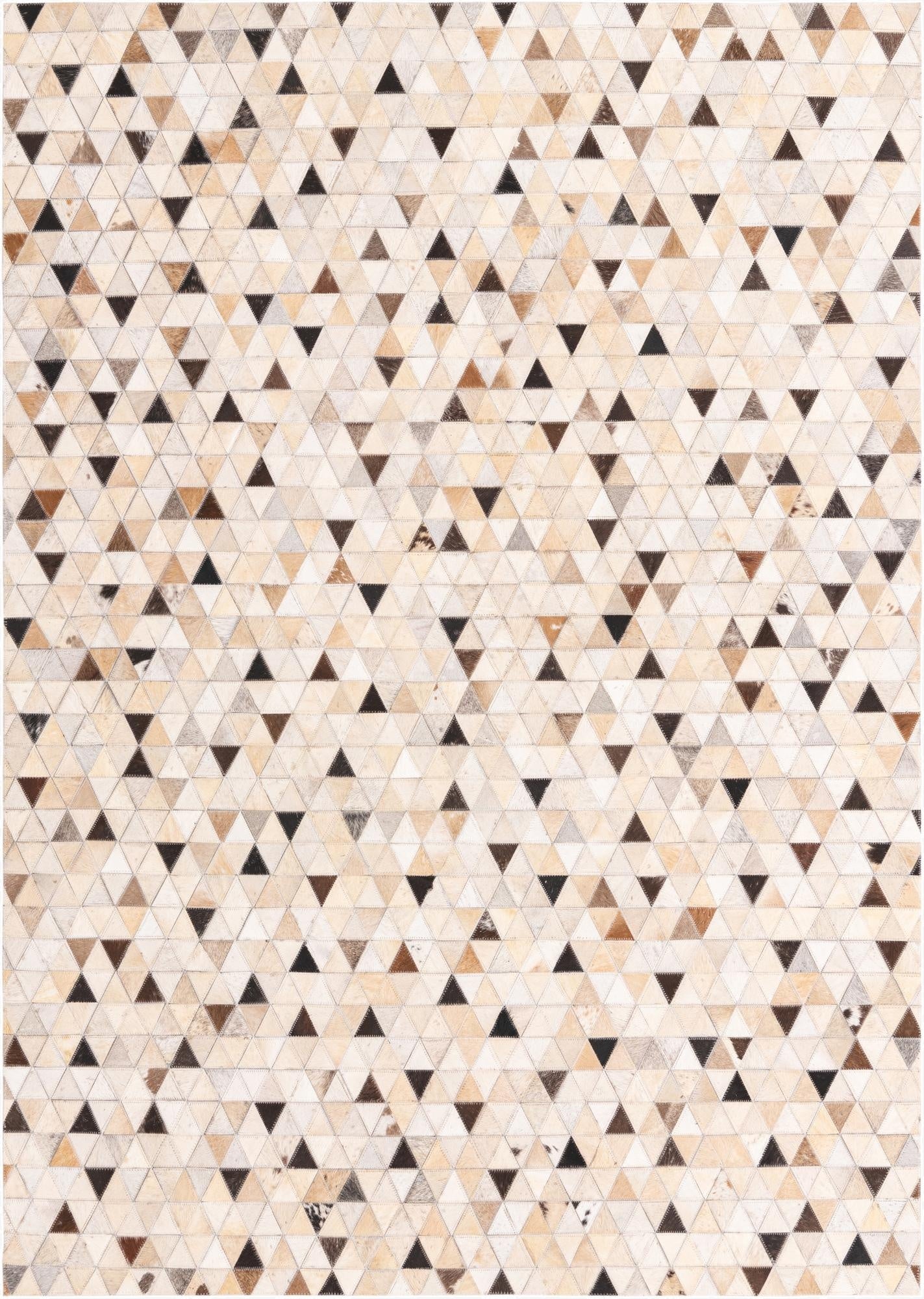 4' 8 x 6' 7 Cowhide Rug