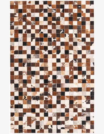 5' x 7' 10 Cowhide Rug