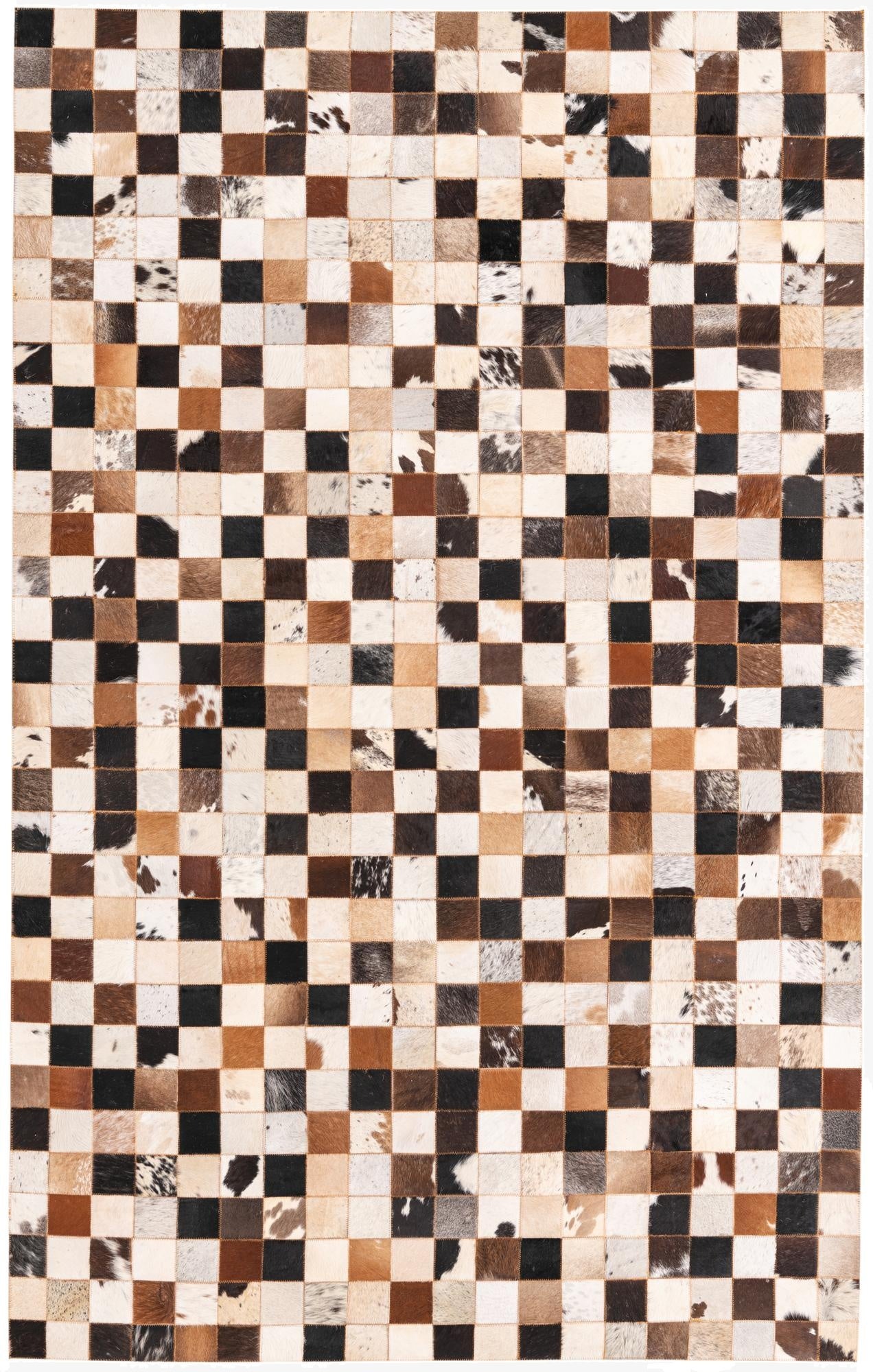 5' x 7' 10 Cowhide Rug