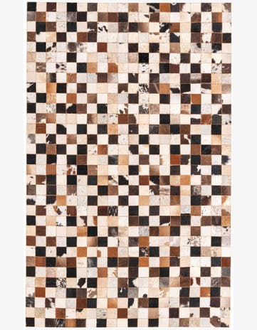 5' x 7' 10 Cowhide Rug