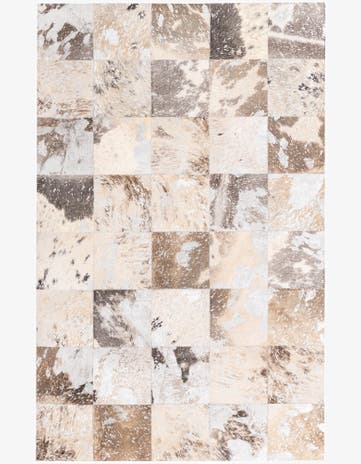 5' x 8' Cowhide Rug