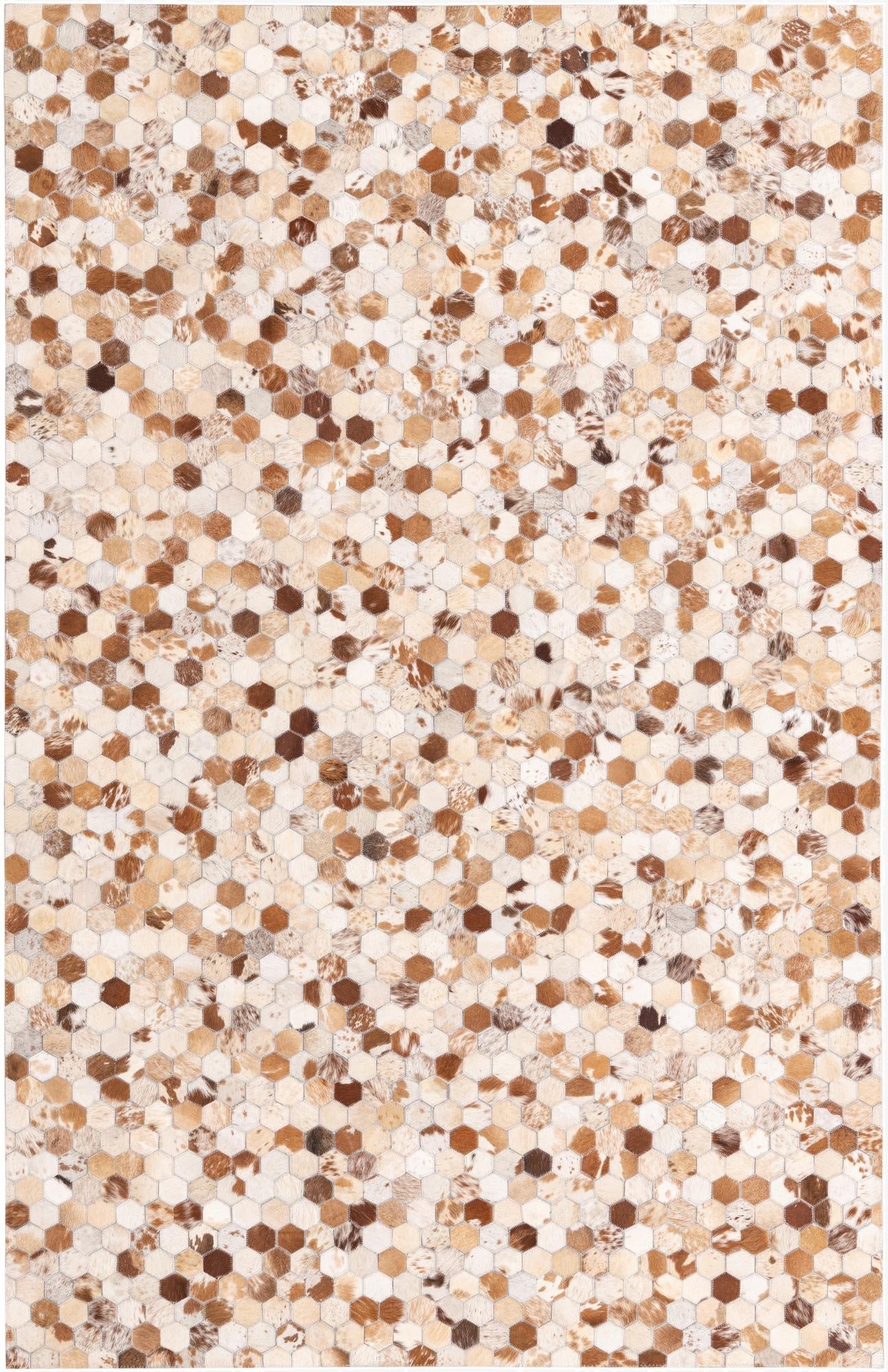 5' x 7' 10 Cowhide Rug