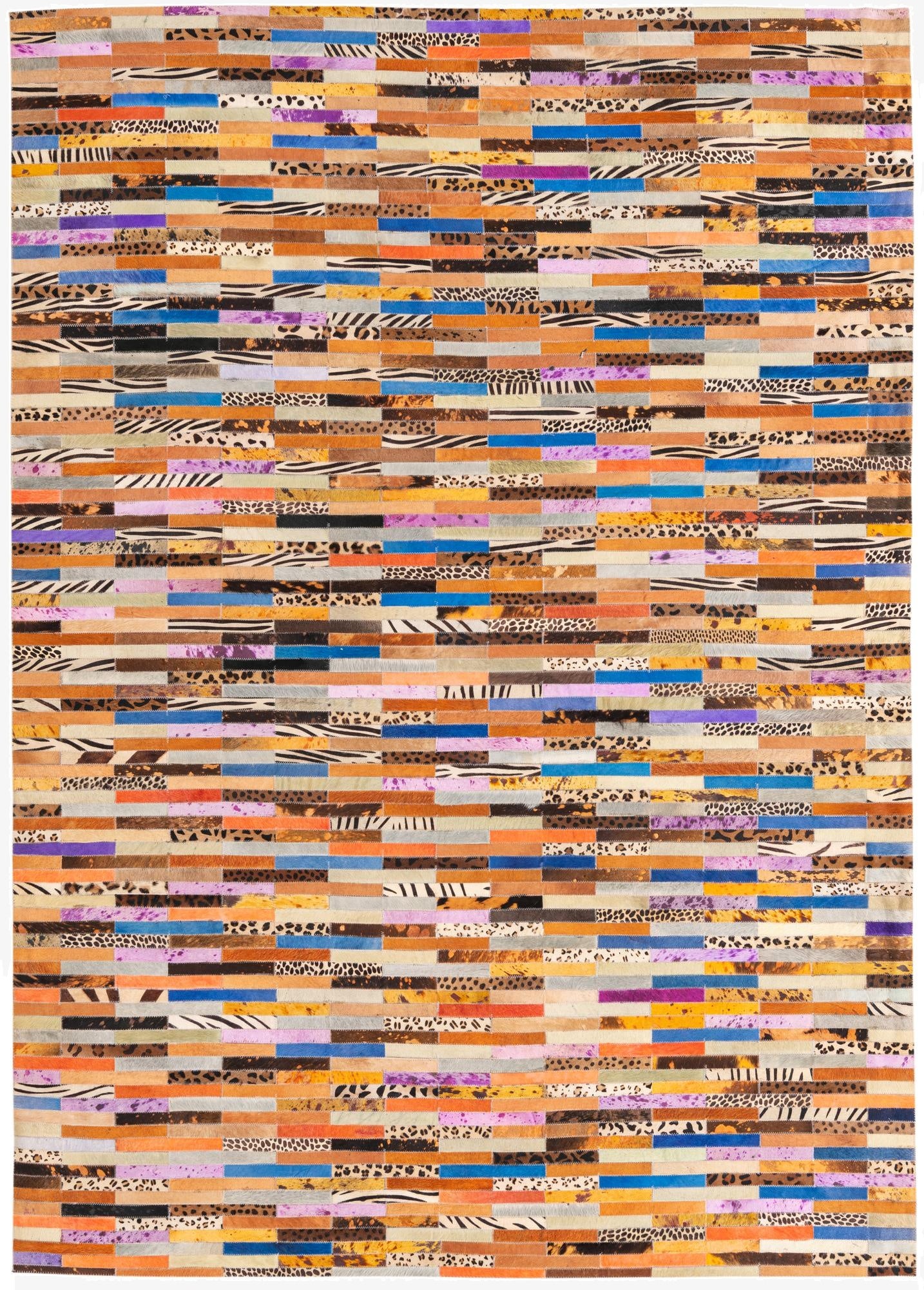 5' 6 x 7' 9 Cowhide Rug