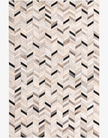 5' 3 x 8' 2 Cowhide Rug