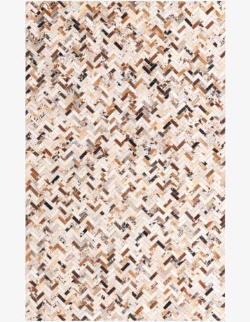 5' x 7' 10 Cowhide Rug