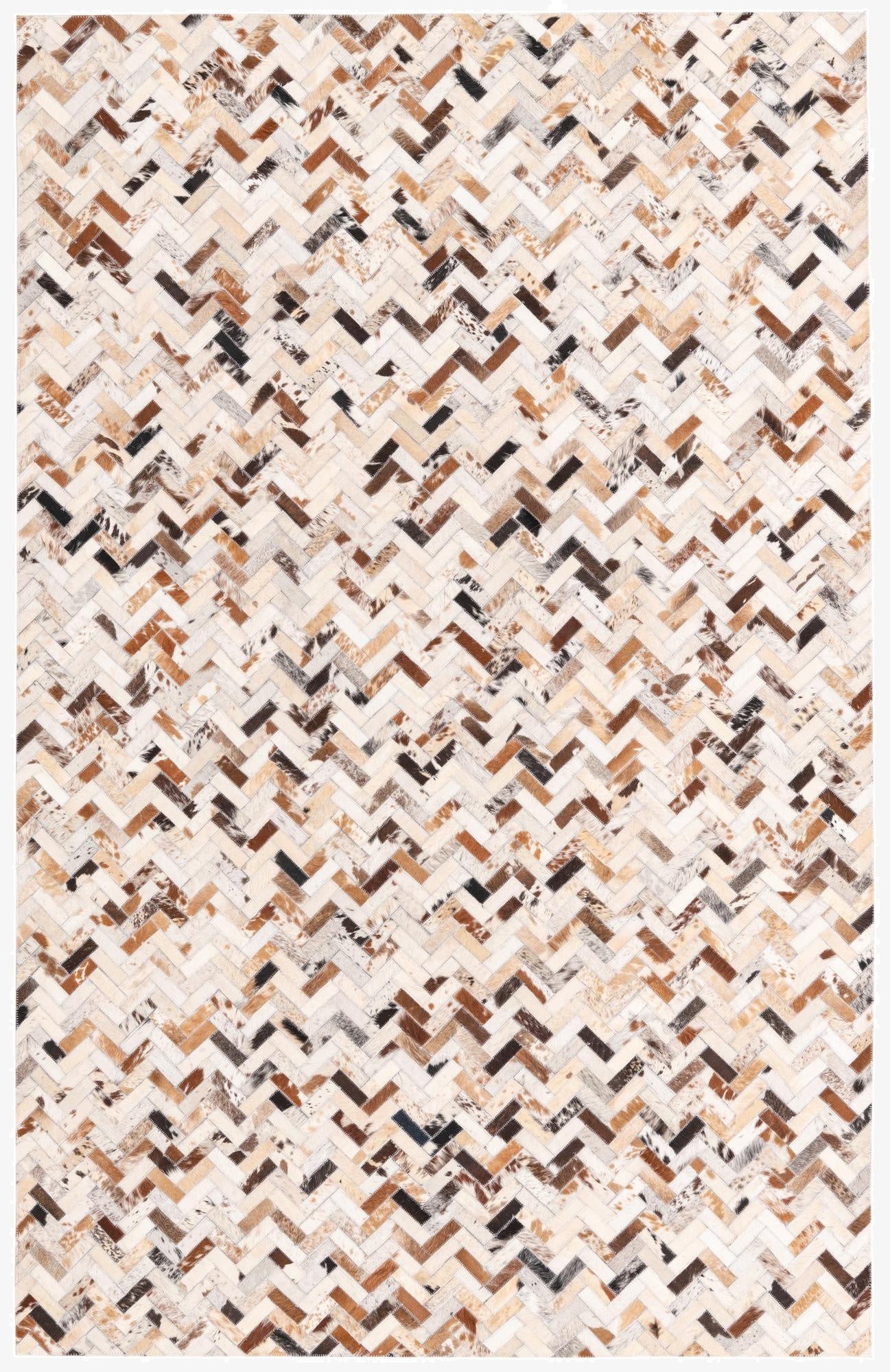5' x 7' 9 Cowhide Rug