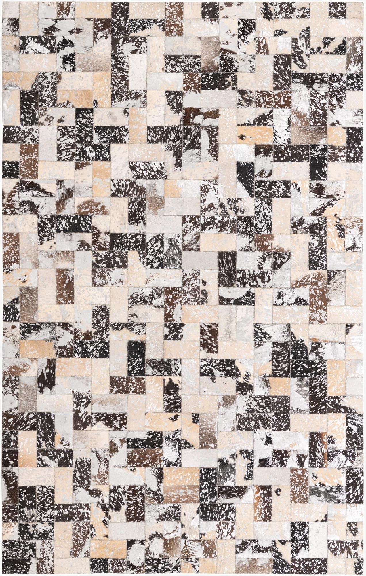 5' 2 x 8' 2 Cowhide Rug