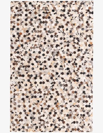 5' x 7' 10 Cowhide Rug