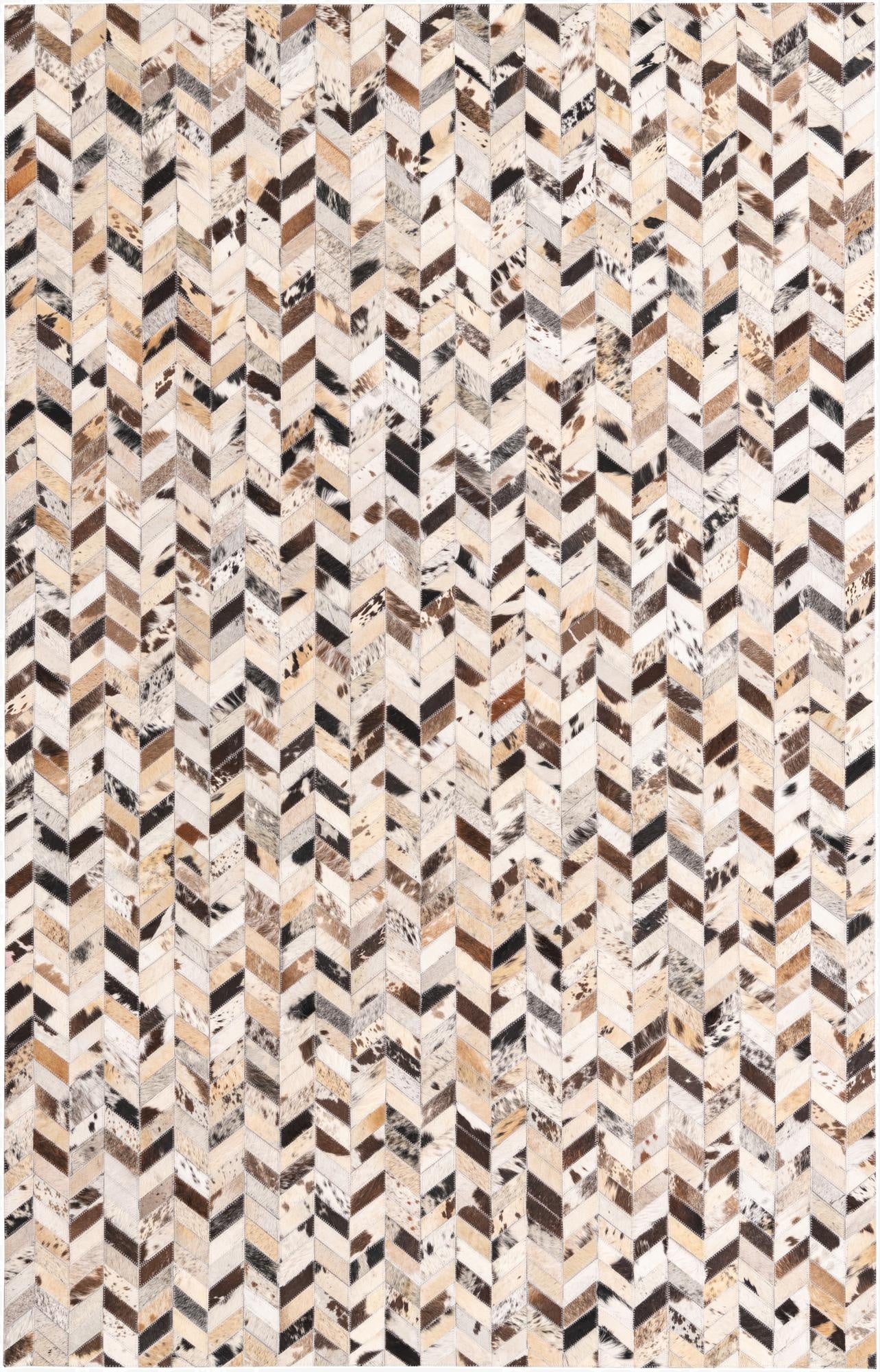 5' 2 x 8' Cowhide Rug