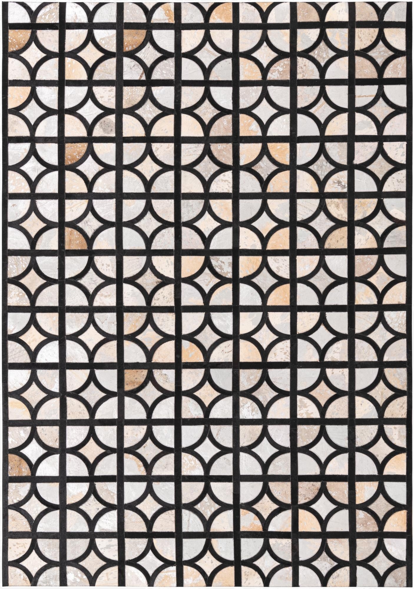 5' 3 x 7' 7 Cowhide Rug