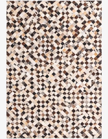 5' 4 x 7' 8 Cowhide Rug