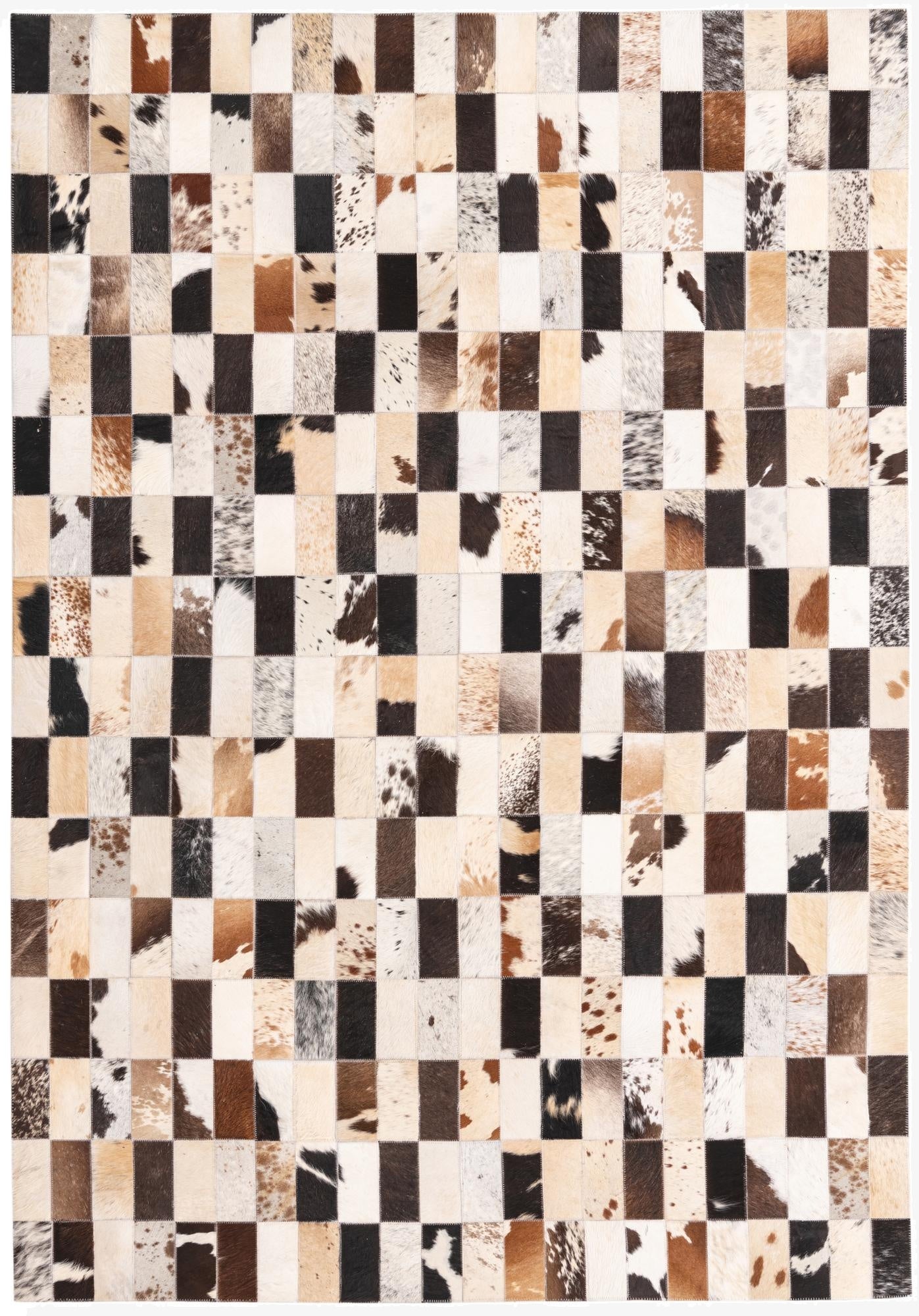 5' 2 x 7' 6 Cowhide Rug