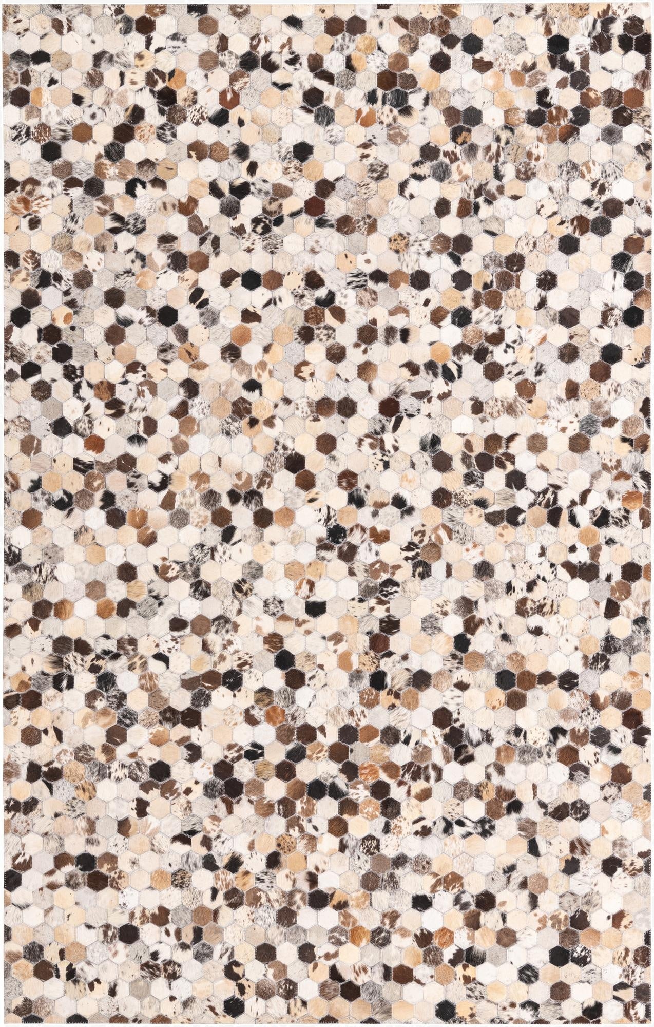 5' 2 x 8' Cowhide Rug