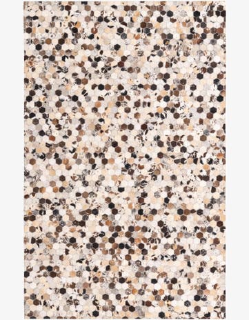 5' 2 x 8' Cowhide Rug