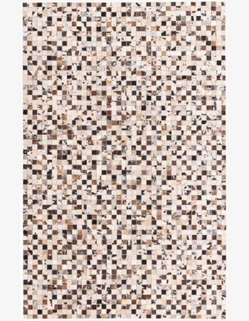 5' 2 x 8' Cowhide Rug
