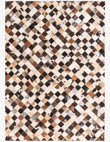 5' 5 x 7' 6 Cowhide Rug