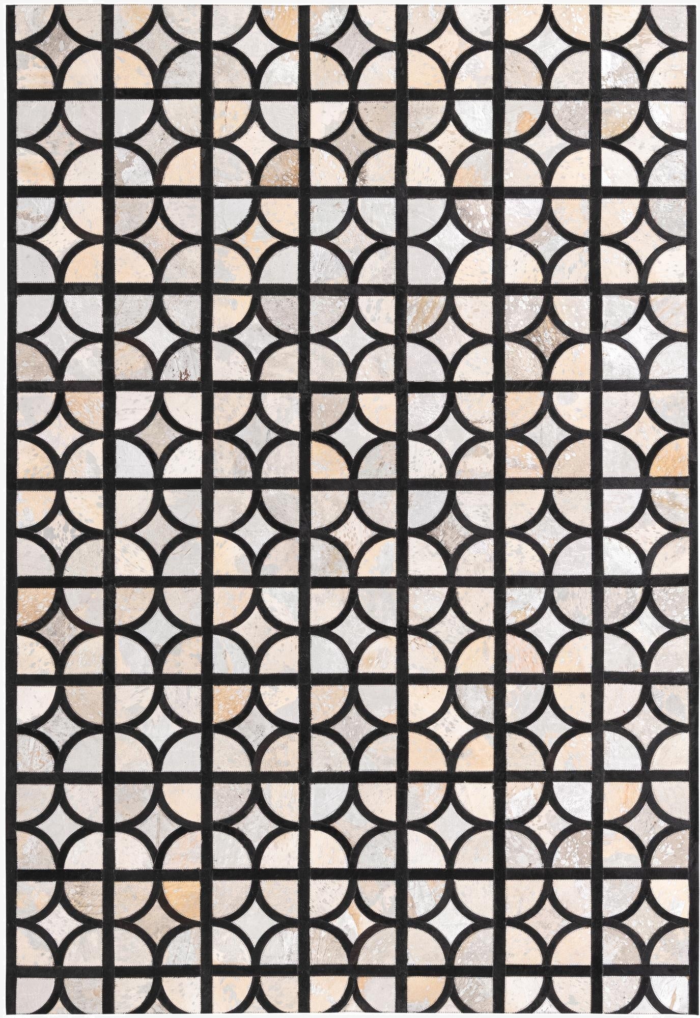 5' 3 x 7' 7 Cowhide Rug