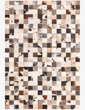 5' 4 x 7' 8 Cowhide Rug