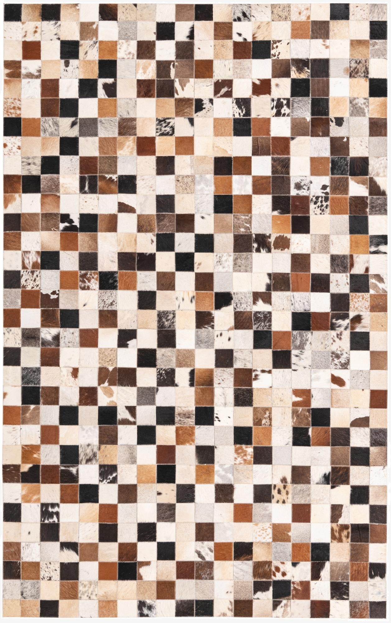 5' x 7' 10 Cowhide Rug