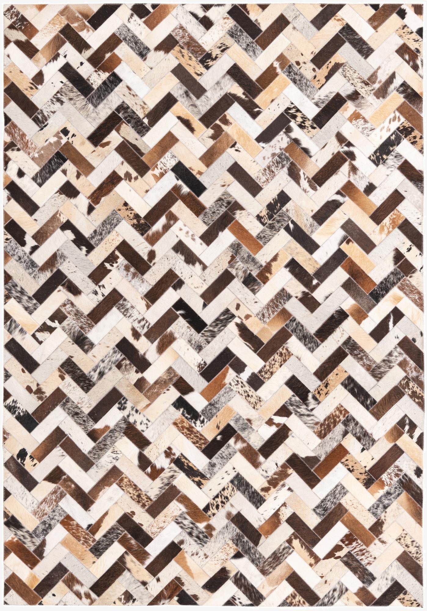 5' 3 x 7' 6 Cowhide Rug