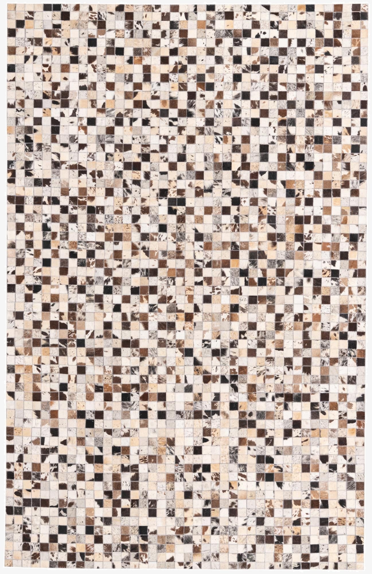 5' 1 x 8' Cowhide Rug