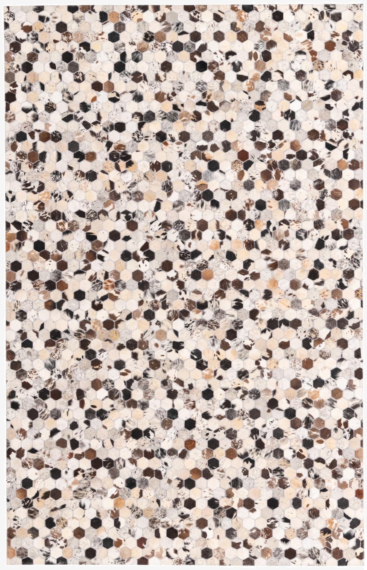 5' x 8' 1 Cowhide Rug