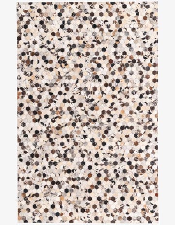 5' x 8' 1 Cowhide Rug