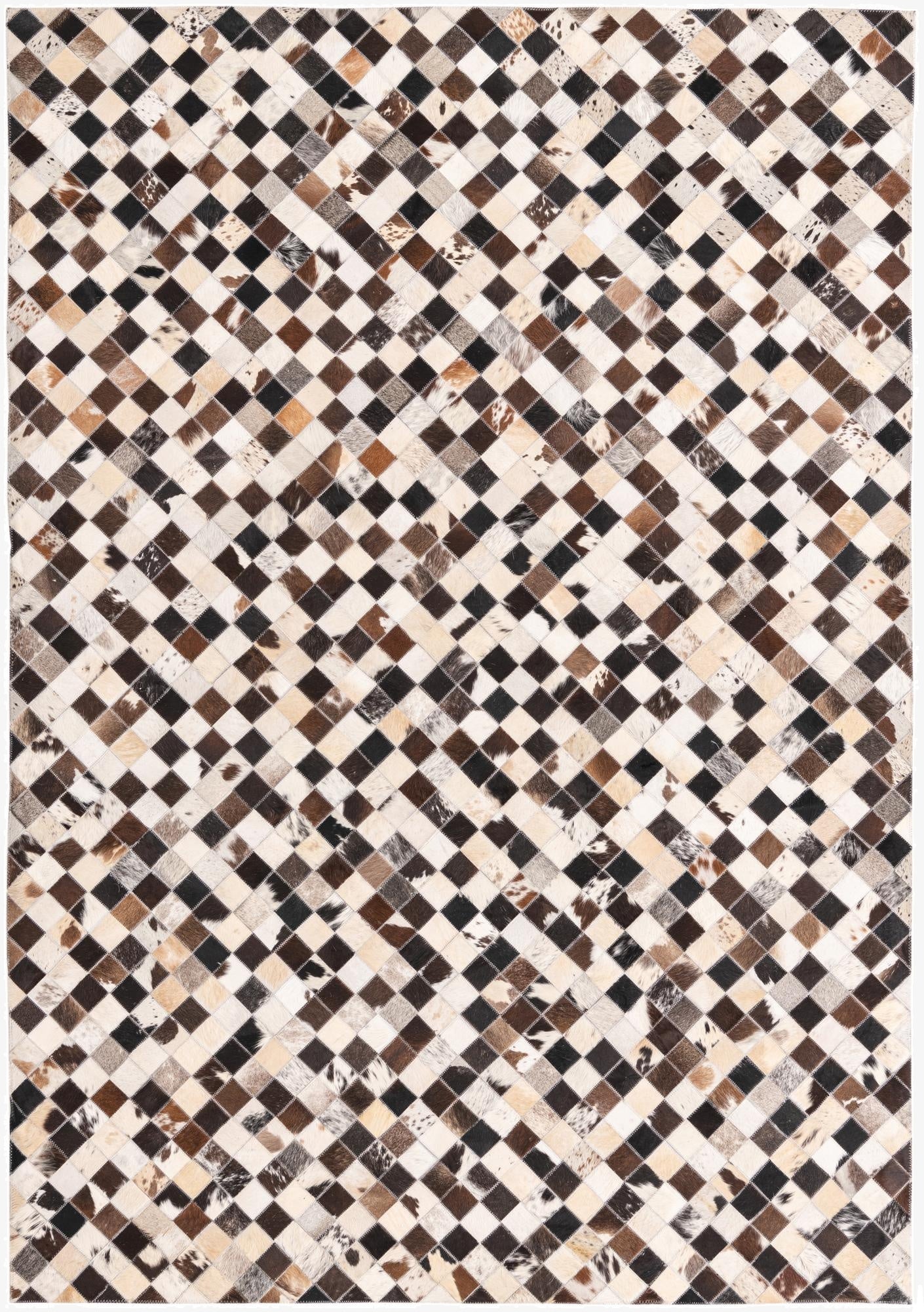 5' 4 x 7' 7 Cowhide Rug