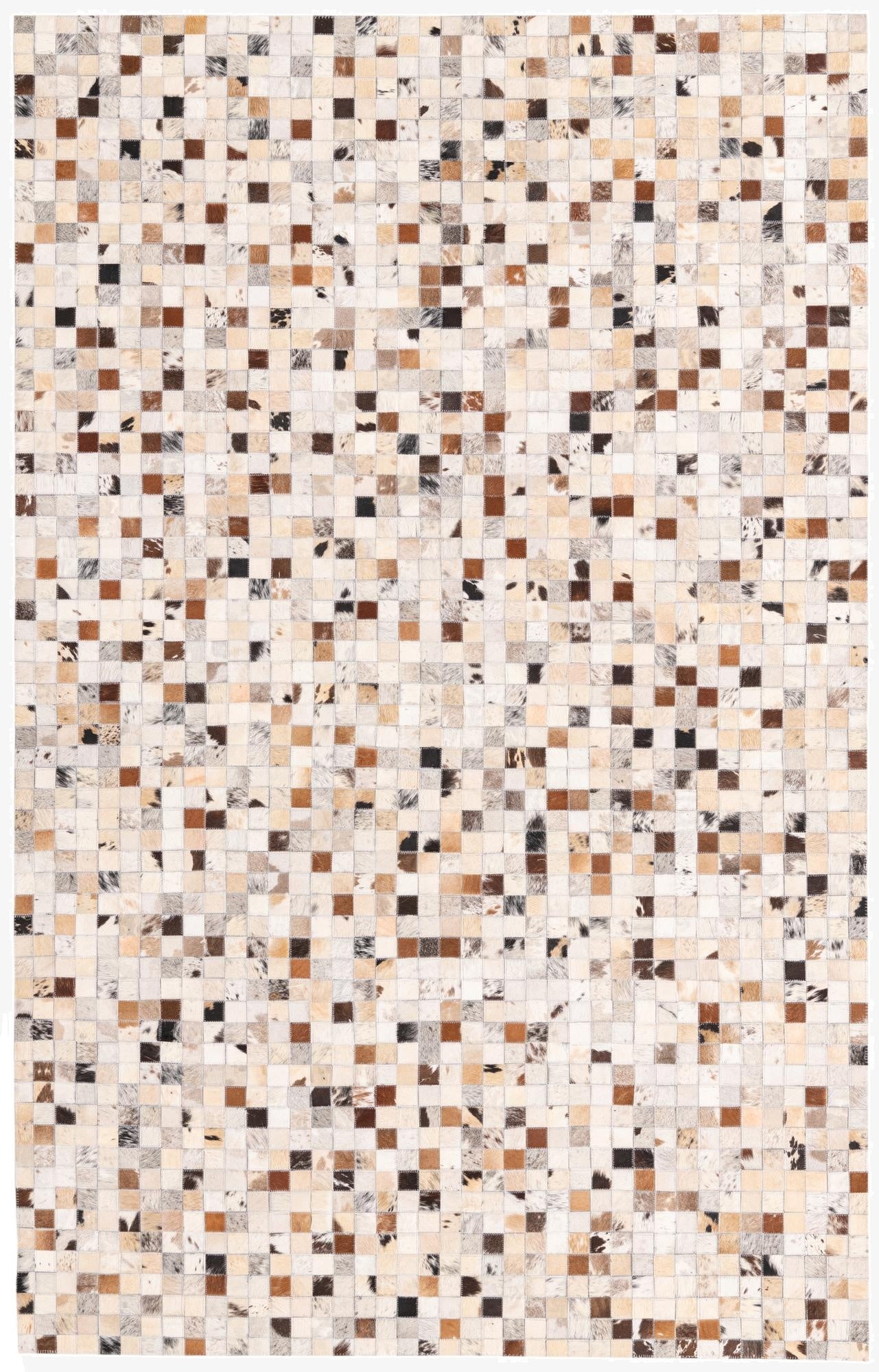 5' 1 x 8' Cowhide Rug