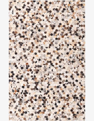 5' 2 x 8' 2 Cowhide Rug